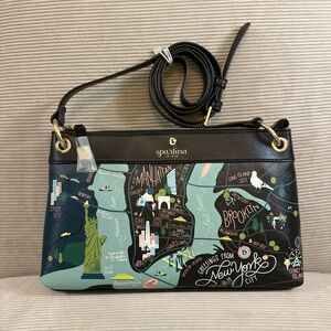 Spartina 449 "Greetings From" crossbody bag